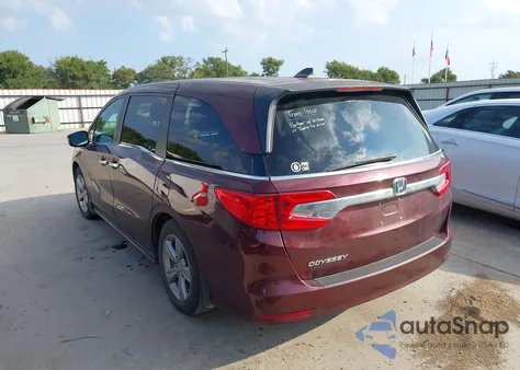 2018 Honda Odyssey Exl z USA, uszkodzony, nr VIN 5FNRL6H7XJB047025